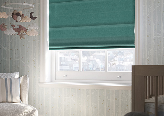 Stamford, Peacock - Roman Blind - Image 5